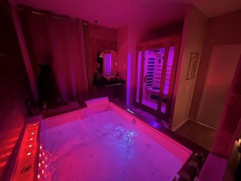 Kastell Ô fil de l’eau - Suite KalypsÔ - Love’nSpa - weekend en amoureux, love rooms avec spa ou jacuzzi privatif