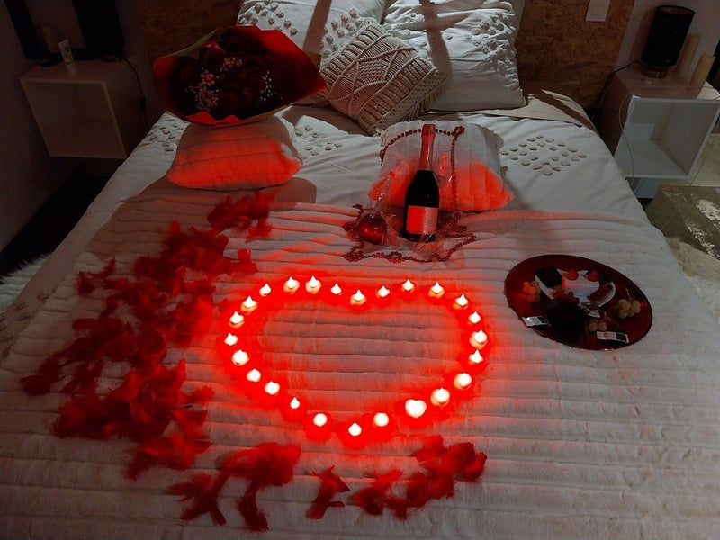 Le Clos F.M.R - Loft Romain - Love’nSpa - weekend en amoureux, love rooms avec spa ou jacuzzi privatif