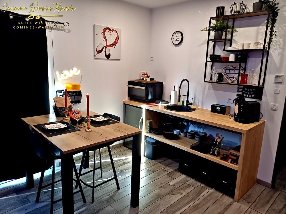 Le Cocoon Douce Heure - Love’nSpa - weekend en amoureux, love rooms avec spa ou jacuzzi privatif3 de Cocoon Douce Heure
