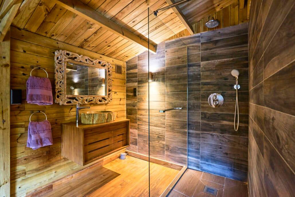 Le Cottage canadien - Love’nSpa - weekend en amoureux, love rooms avec spa ou jacuzzi privatif3 de Les Cottages du Parc - Le Cottage Canadien
