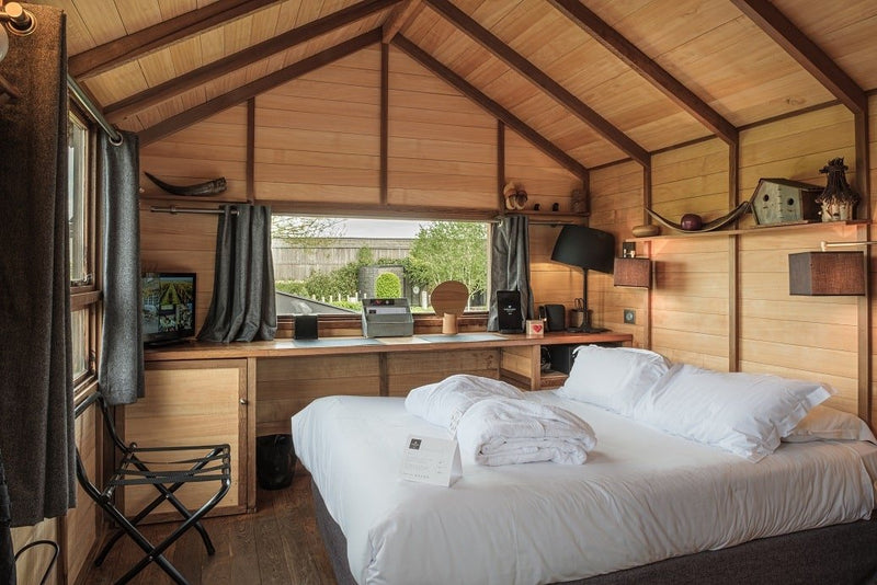 Le Domaine des Prés Verts - Le Cabanon - Love’nSpa - weekend en amoureux, love rooms avec spa ou jacuzzi privatif3 de Le Domaine des Prés Verts - Le Cabanon
