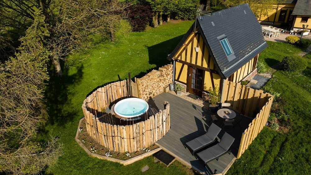 Le Puits Jaune Gîte Nature & Spa - Love’nSpa - weekend en amoureux, love rooms avec spa ou jacuzzi privatif - love room normandie7 de Le Puits Jaune Gîte Nature & Spa
