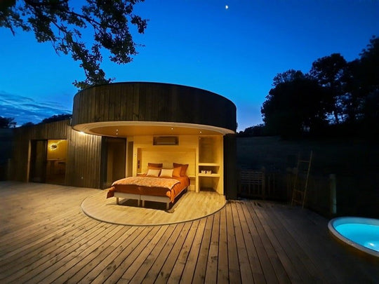 Les 2 Cabanes - Cabane du bas - Love’nSpa - weekend en amoureux, love rooms avec spa ou jacuzzi privatif