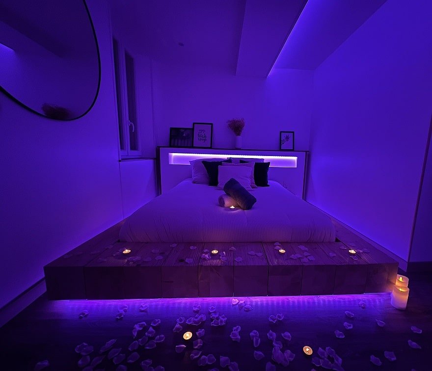 Les Suites B Spa - Suite Oak - Love’nSpa - weekend en amoureux, love rooms avec spa ou jacuzzi privatif2 de Les Suites B Spa - Suite Oak
