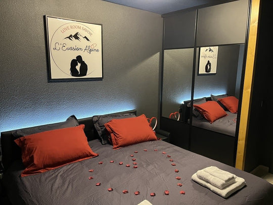 L'Evasion Alpine - Love’nSpa - weekend en amoureux, love rooms avec spa ou jacuzzi privatif
