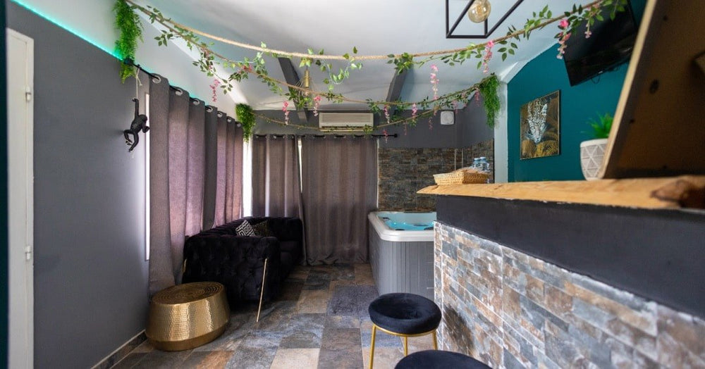 L'Everest Rooms - Love Room Amazone - Love’nSpa - weekend en amoureux, love rooms avec spa ou jacuzzi privatif5 de L'Everest Rooms - Love Room Amazone
