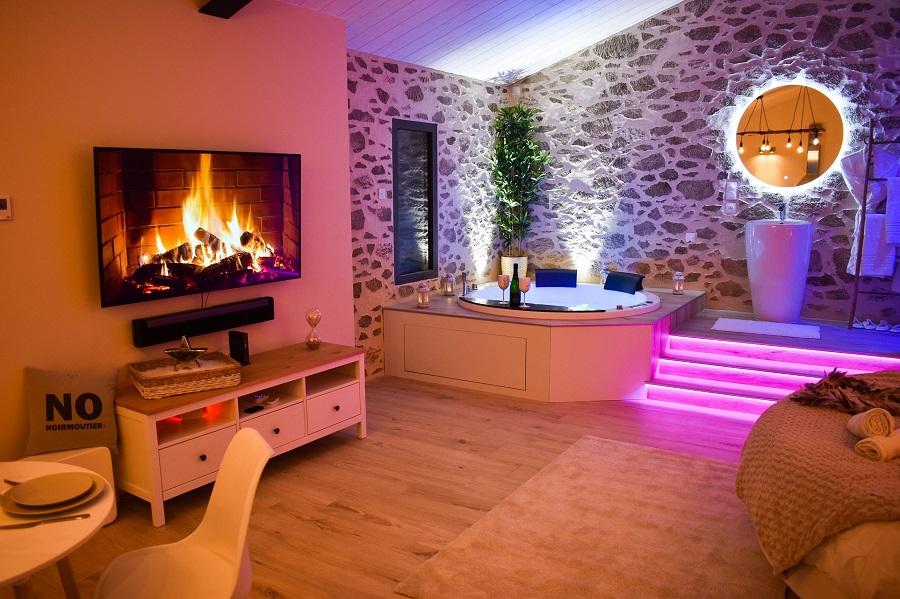 L’idîle Spa Noirmoutier - Love’nSpa - weekend en amoureux, love rooms avec spa ou jacuzzi privatif1 de L’idîle Spa Noirmoutier
