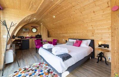 Lodge des grands crus - Lodge flottant Les Preuses Spa - Love’nSpa - weekend en amoureux, love rooms avec spa ou jacuzzi privatif