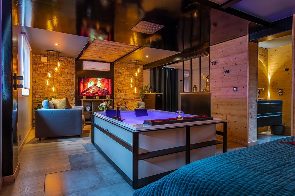 Love Industrie & Spa - Love’nSpa - weekend en amoureux, love rooms avec spa ou jacuzzi privatif1 de Love Industrie & Spa
