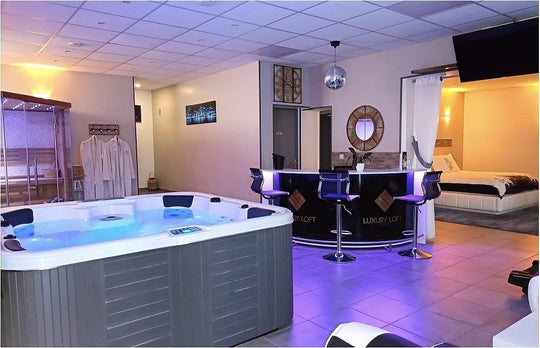 LUXURY LOFT SPA - Love’nSpa - weekend en amoureux, love rooms avec spa ou jacuzzi privatif