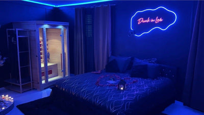 Sunny Room - Love’nSpa - weekend en amoureux, love rooms avec spa ou jacuzzi privatif