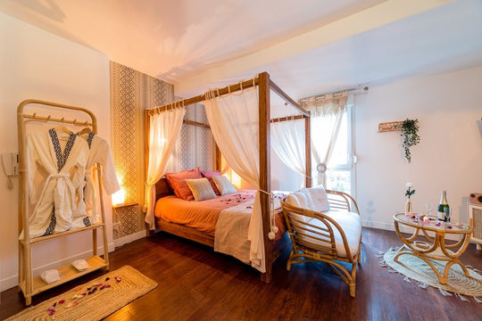 Urban spa - L'ÉVASION NATURE - Love’nSpa - weekend en amoureux, love rooms avec spa ou jacuzzi privatif