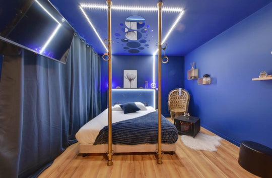 Votre Expérience Insolite - La Suite 50 Nuances - Love’nSpa - weekend en amoureux, love rooms avec spa ou jacuzzi privatif